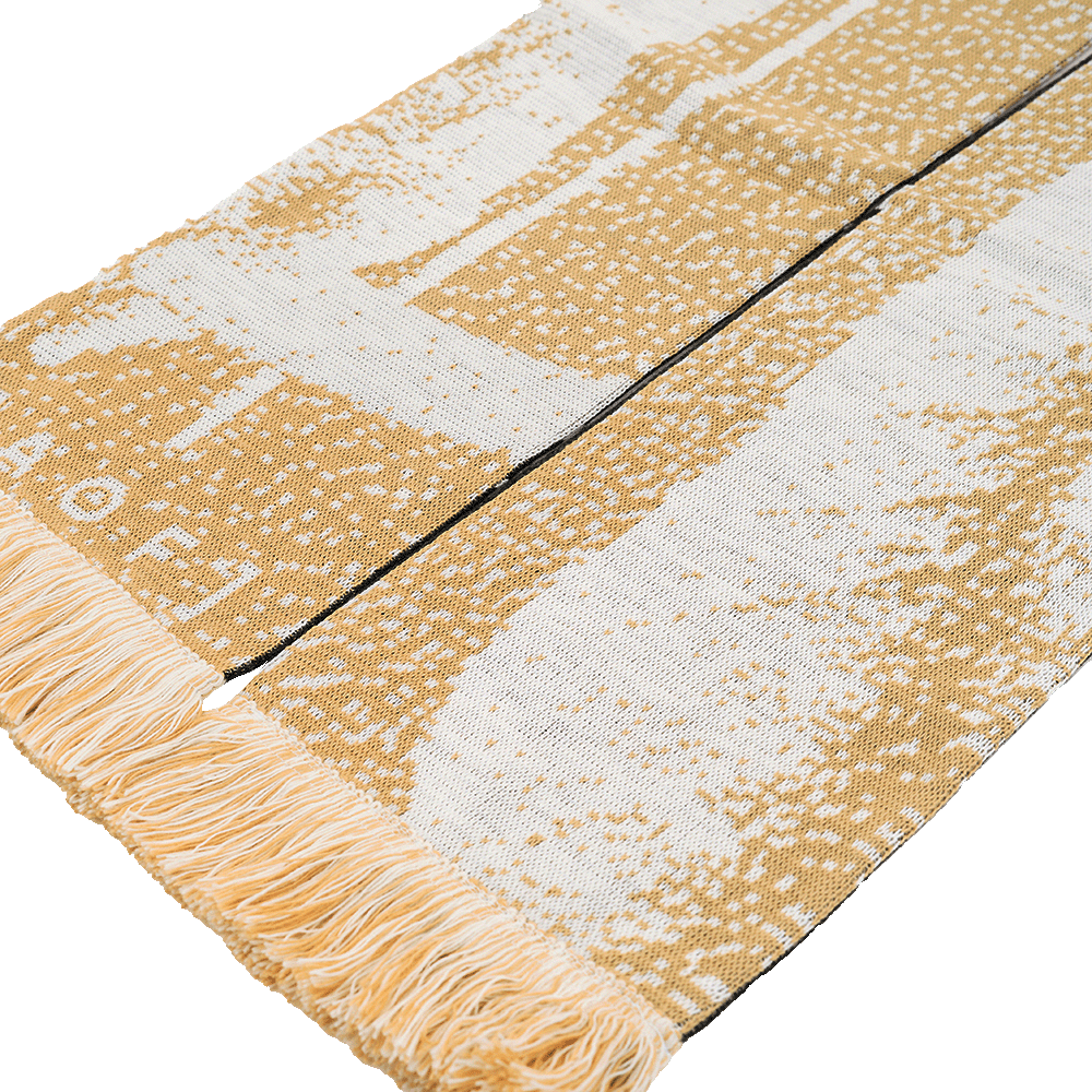 Echarpe personnalisée jacquard