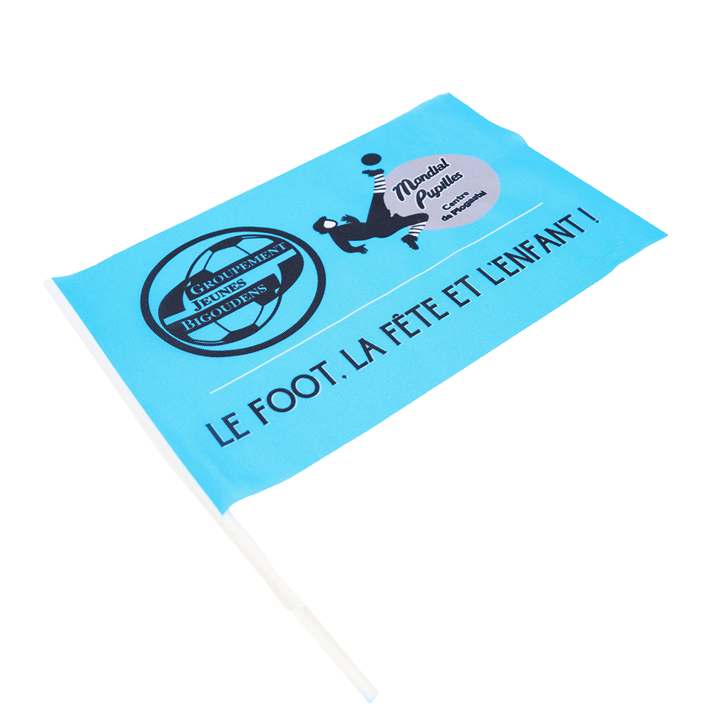 Drapeaux à main