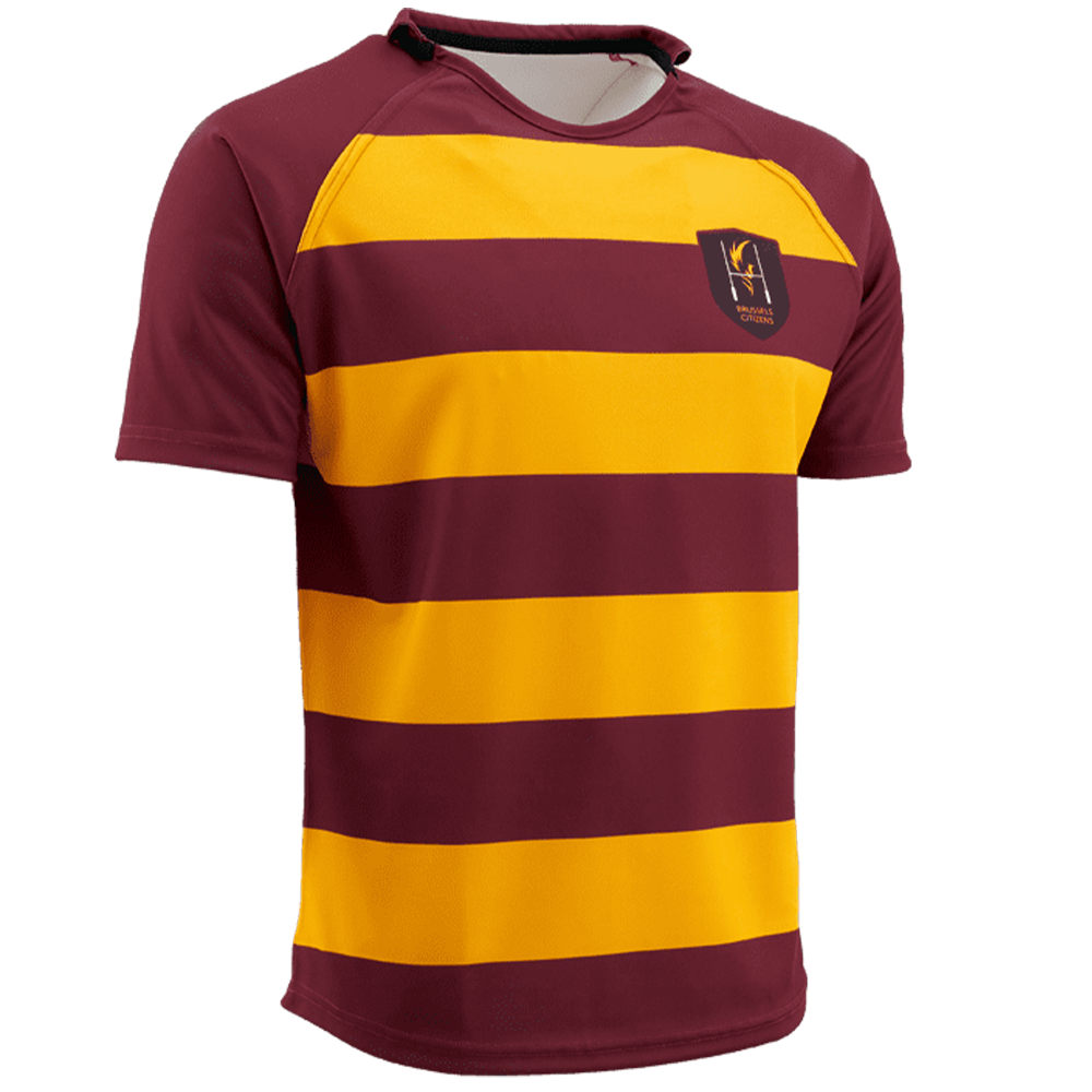 Maillot De Rugby Hollande (Pays-Bas) - Haut De Match Officiel, Porté, Occasion